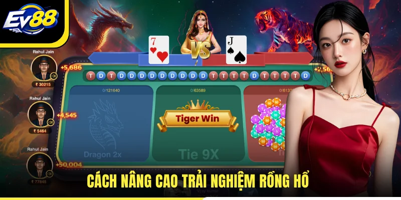 Cách nâng cao trải nghiệm Rồng Hổ